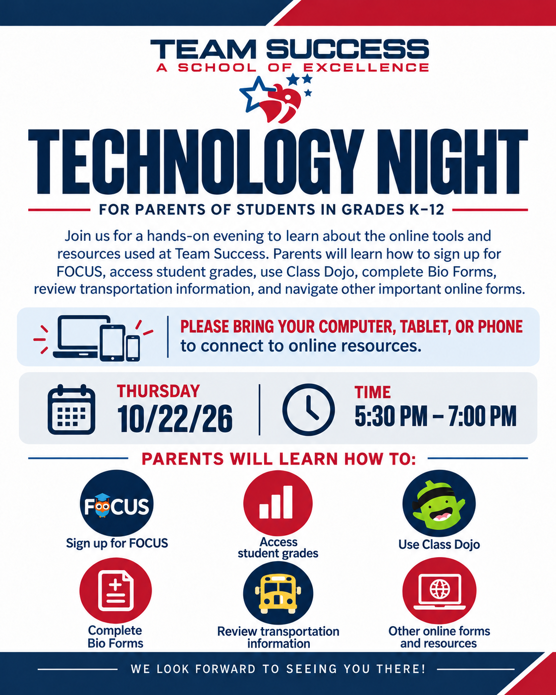 Team Success Technology Night